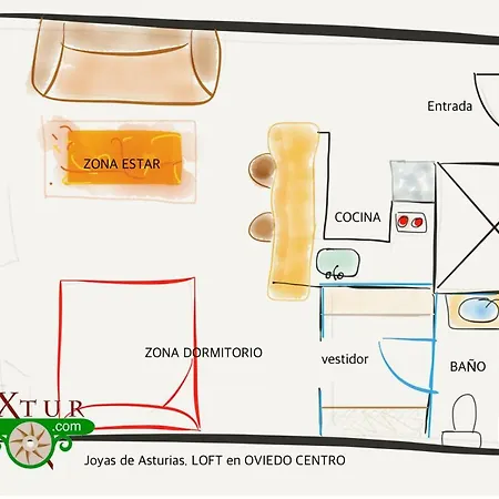 Apartment Reino De Asturias, Wifi, Vut155